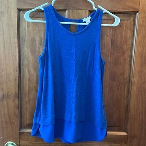 J. Crew Blue Tank Top